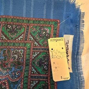 NWT vintage Gorgeous Colorful Jim Renoir Scarf
